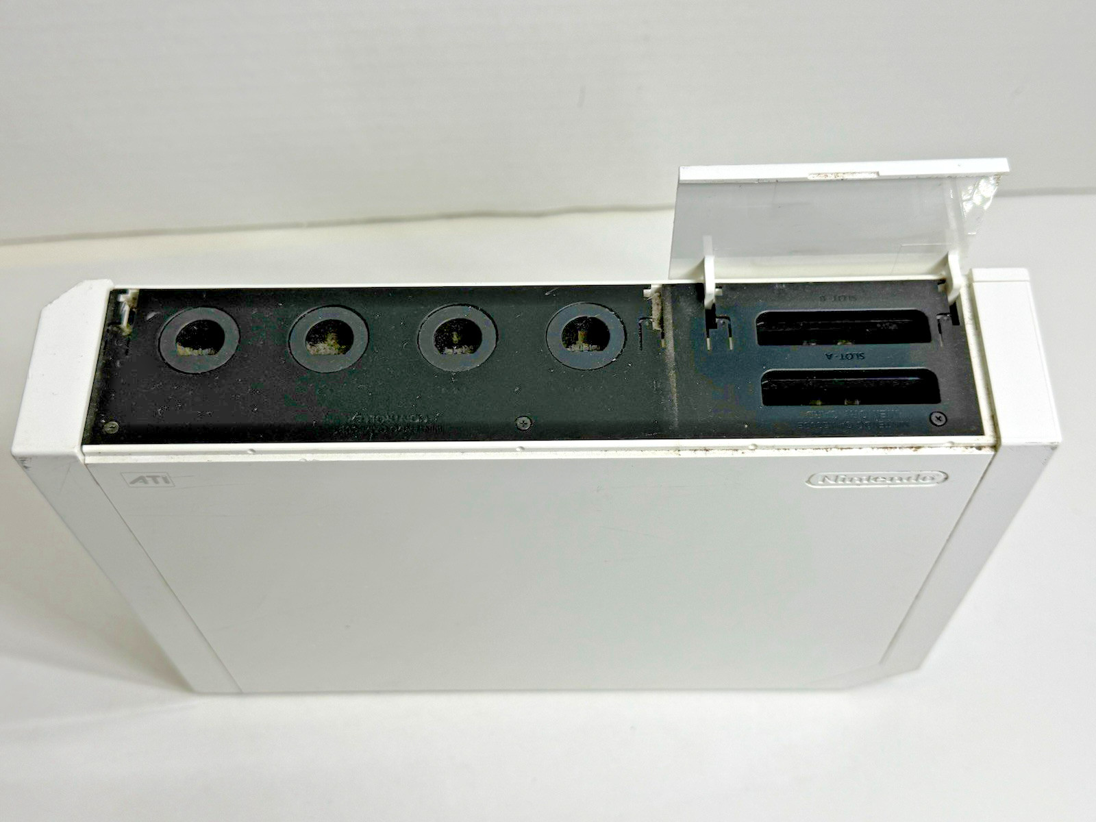 Nintendo Wii Console Console Only White For PARTS/REPAIR Powers On RVL-001 (PR6)