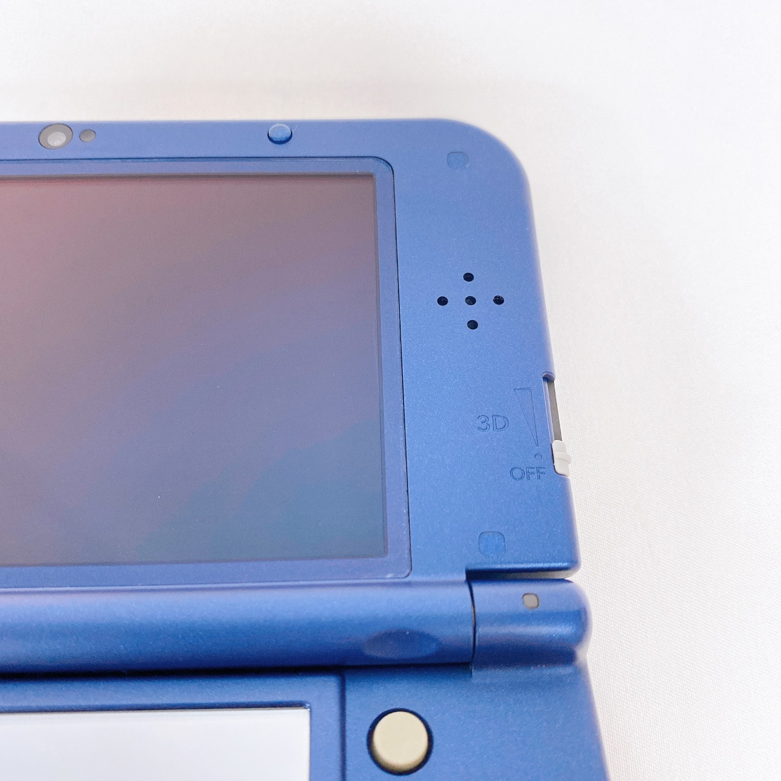 【Top IPS w/Box】New Nintendo 3DS LL XL Metallic Blue Japan Console Tested Rank S