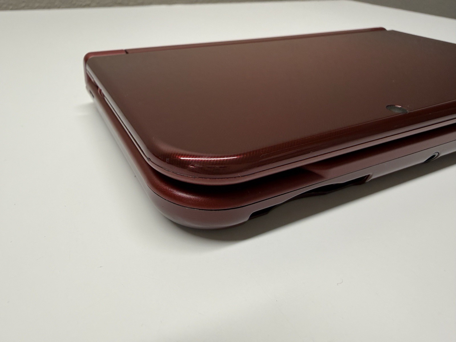 NICE! New Nintendo 3DS XL Red Console US Model – TOP IPS Tested W Charger Stylus