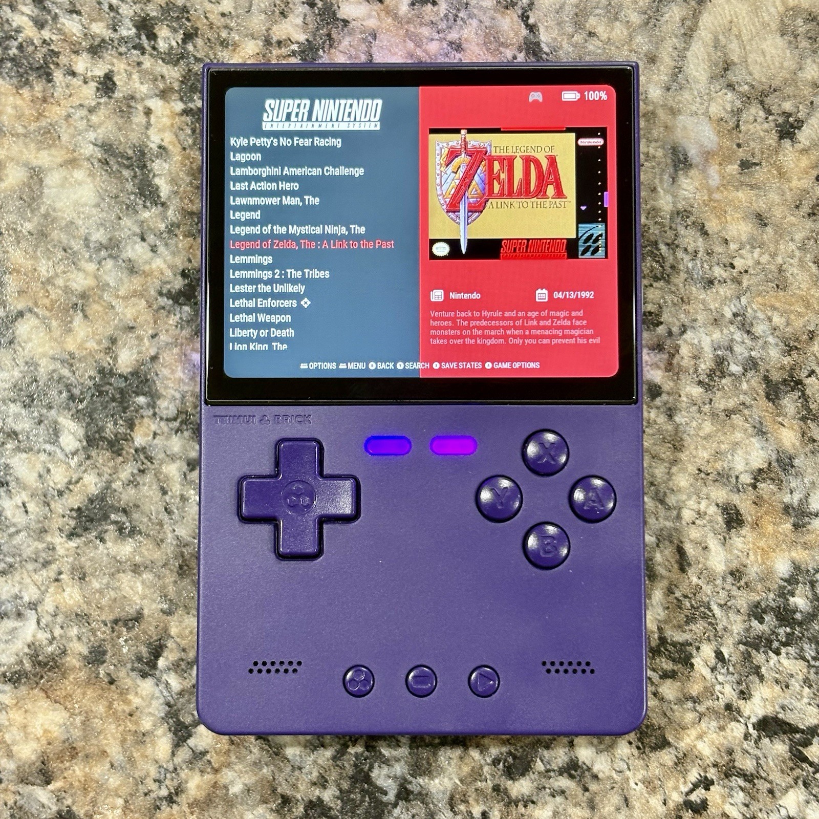 Trimui Brick Retro Gaming Handheld, New 64GB Card, Custom Loaded Ready To Play