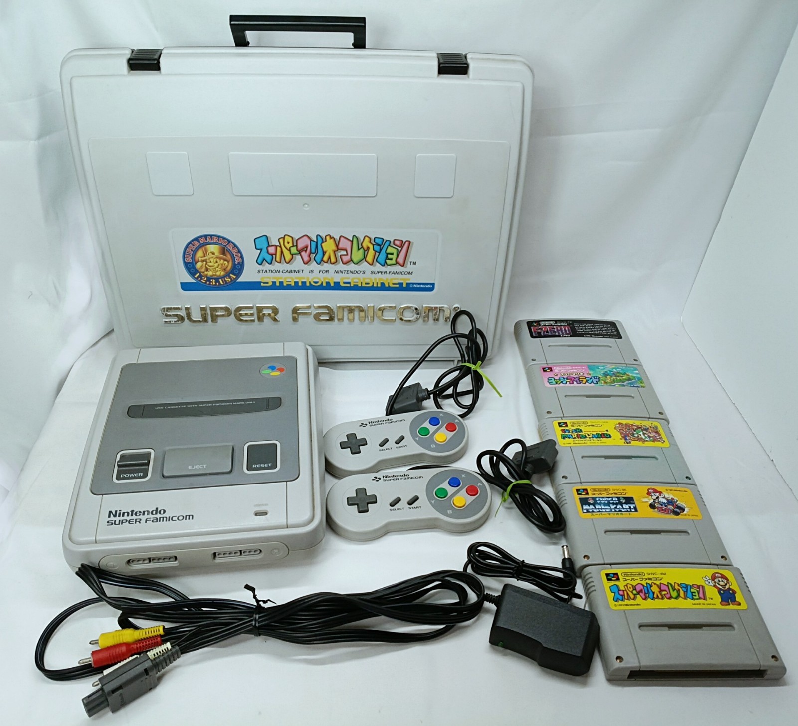 Super Famicom 1chip-03 Console Nintendo Mario Collection Box case 1 Chip NTSC-J