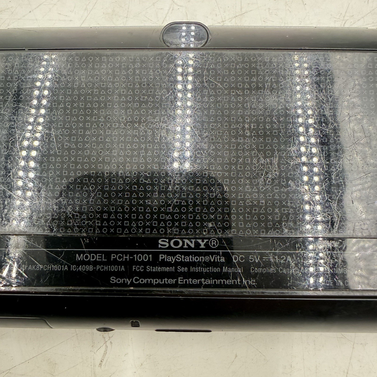 Sony PlayStation PS Vita PCH-1001 Black Handheld Console. With 2 Game Downloaded