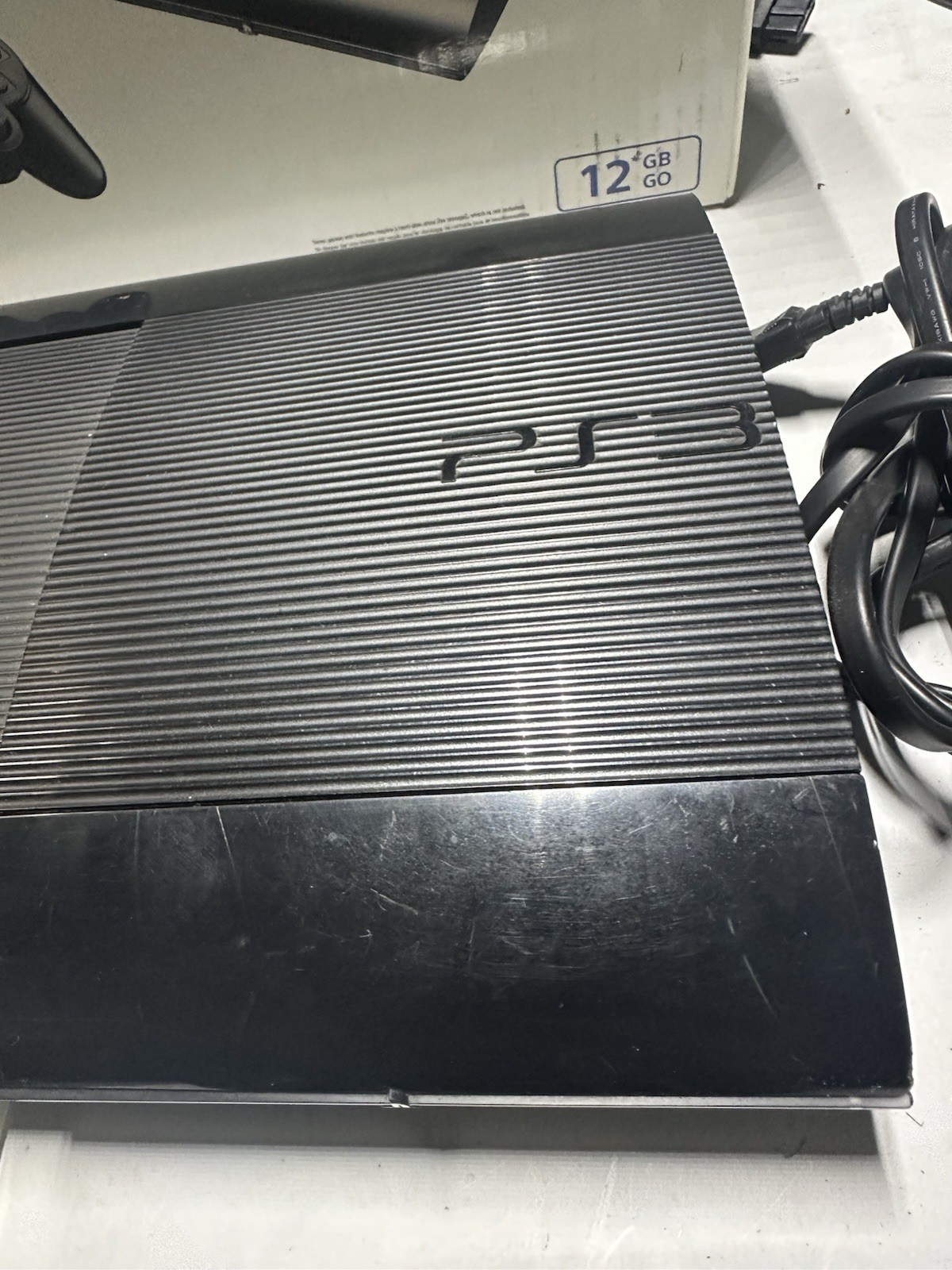 Sony PlayStation 3 Slim 12GB Console – Black (CECH4301A) With Call Of Duty Game