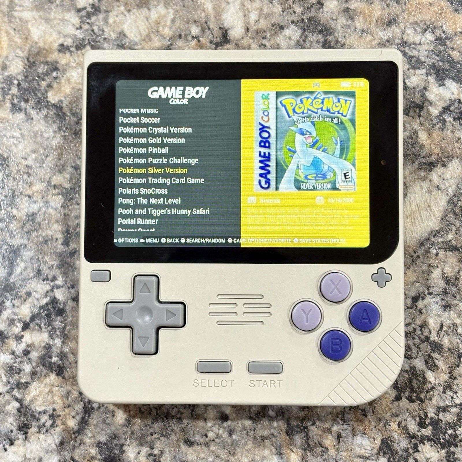 New PowKiddy V10 Gaming Handheld New 64GB Card Custom Loaded Ready To Play
