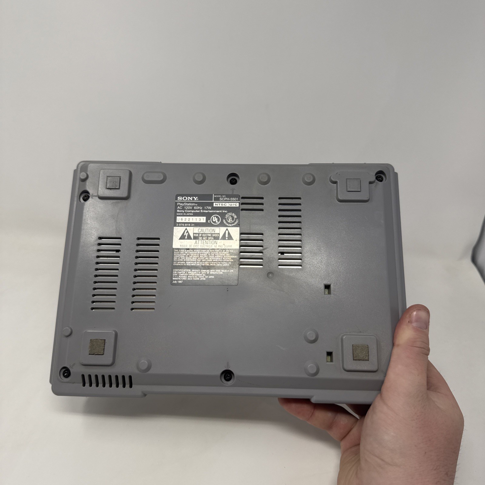 Sony PlayStation 1 Console SCPH-5501- PS1 BUNDLE – TESTED AND WORKING