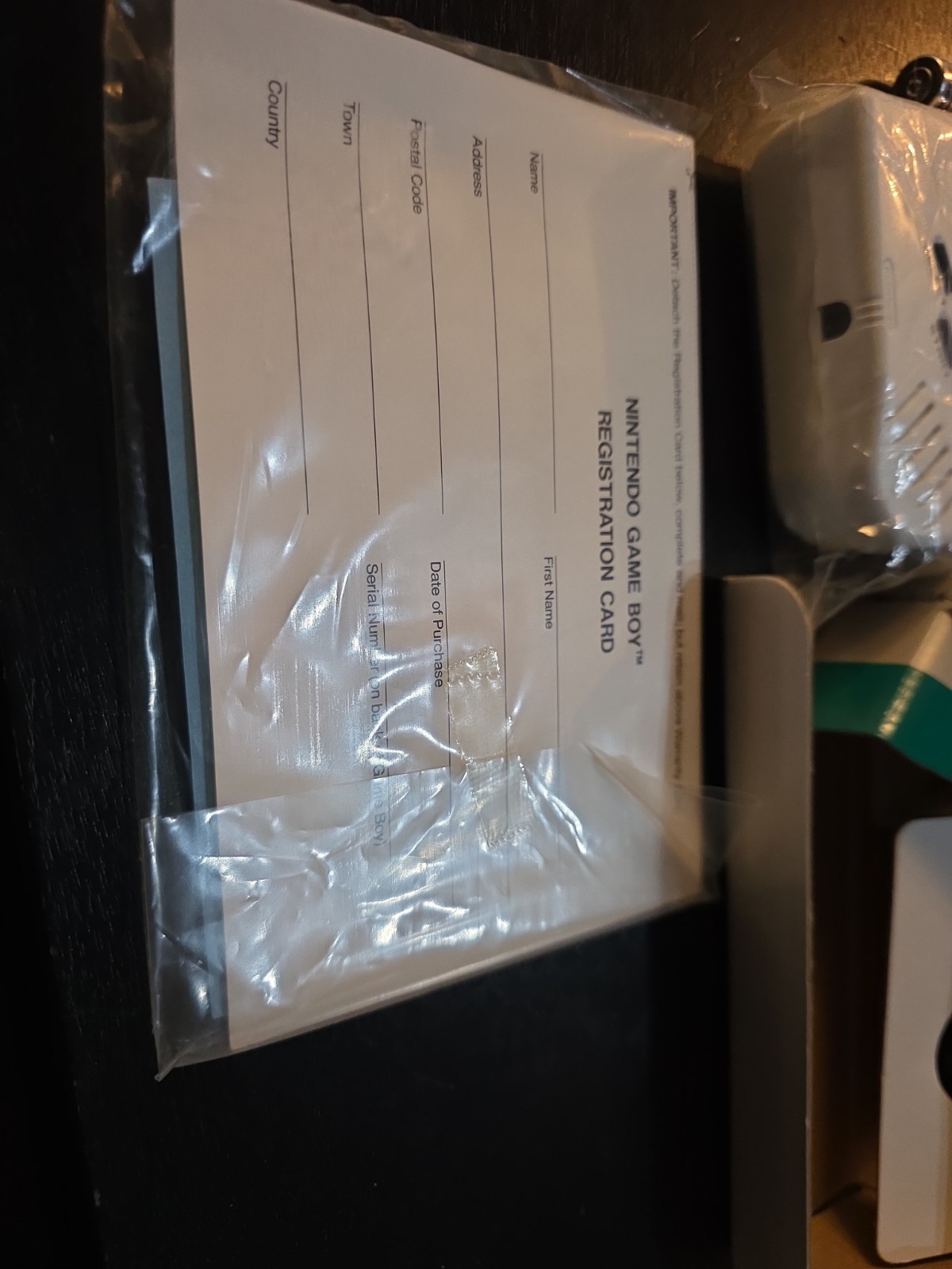 Original Nintendo Game Boy Console White New In Box German Release Play It Loud