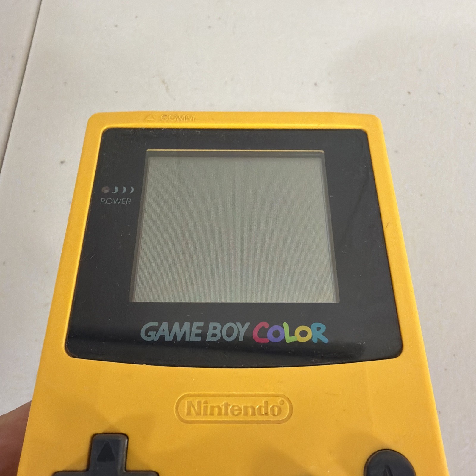 Nintendo Game Boy Color Console GBC CGB-001 – Dandelion Yellow – 100% OEM- Works