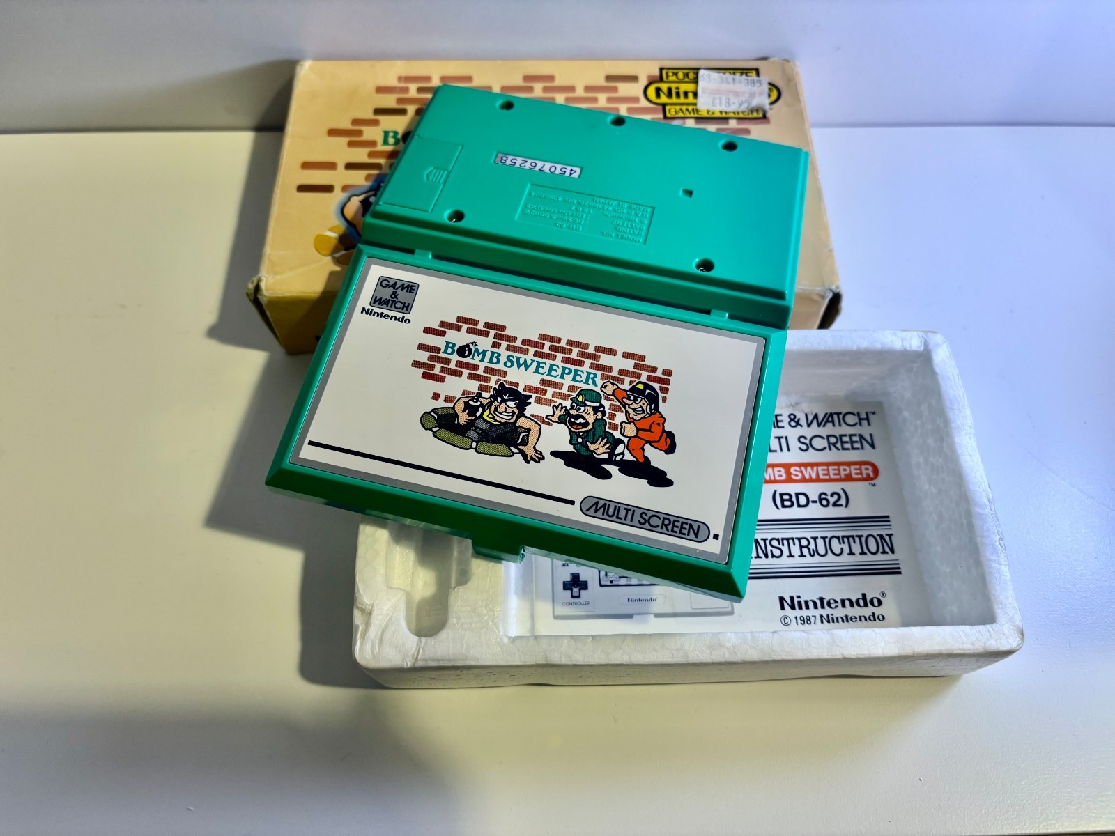 Nintendo Game & Watch BOMB SWEEPER battery operated classic toys electronic game