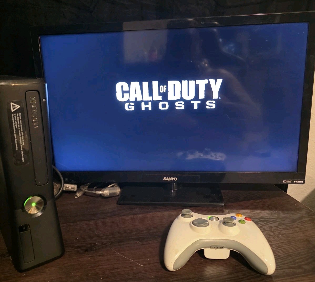 🔥Microsoft Xbox 360 S 320GB Console Bundle Model 1439 W/6 Games🔥