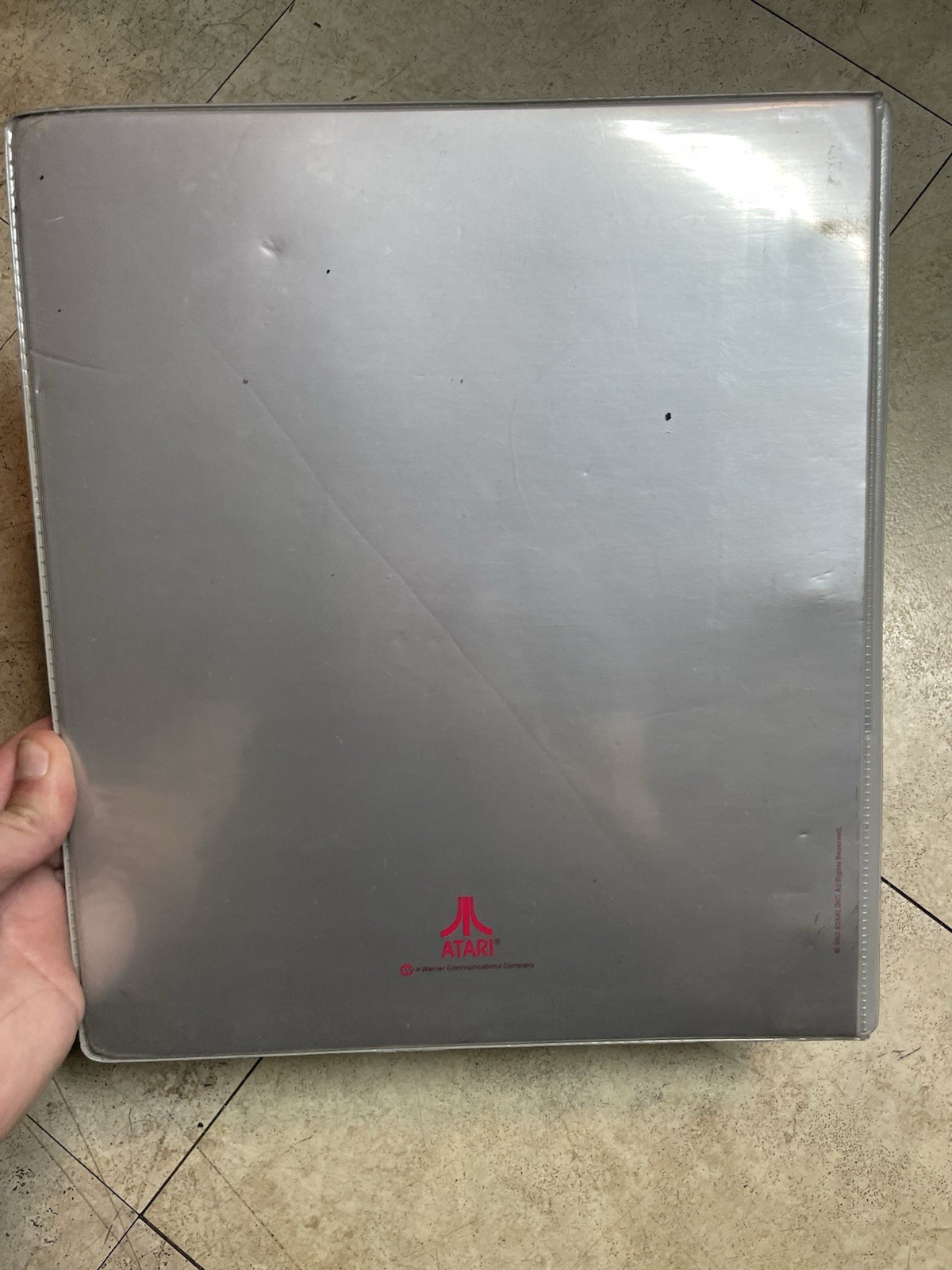 Vintage ATARI 2600 1983 EMPLOYEE Computer & Game System Sales Strategy BINDER