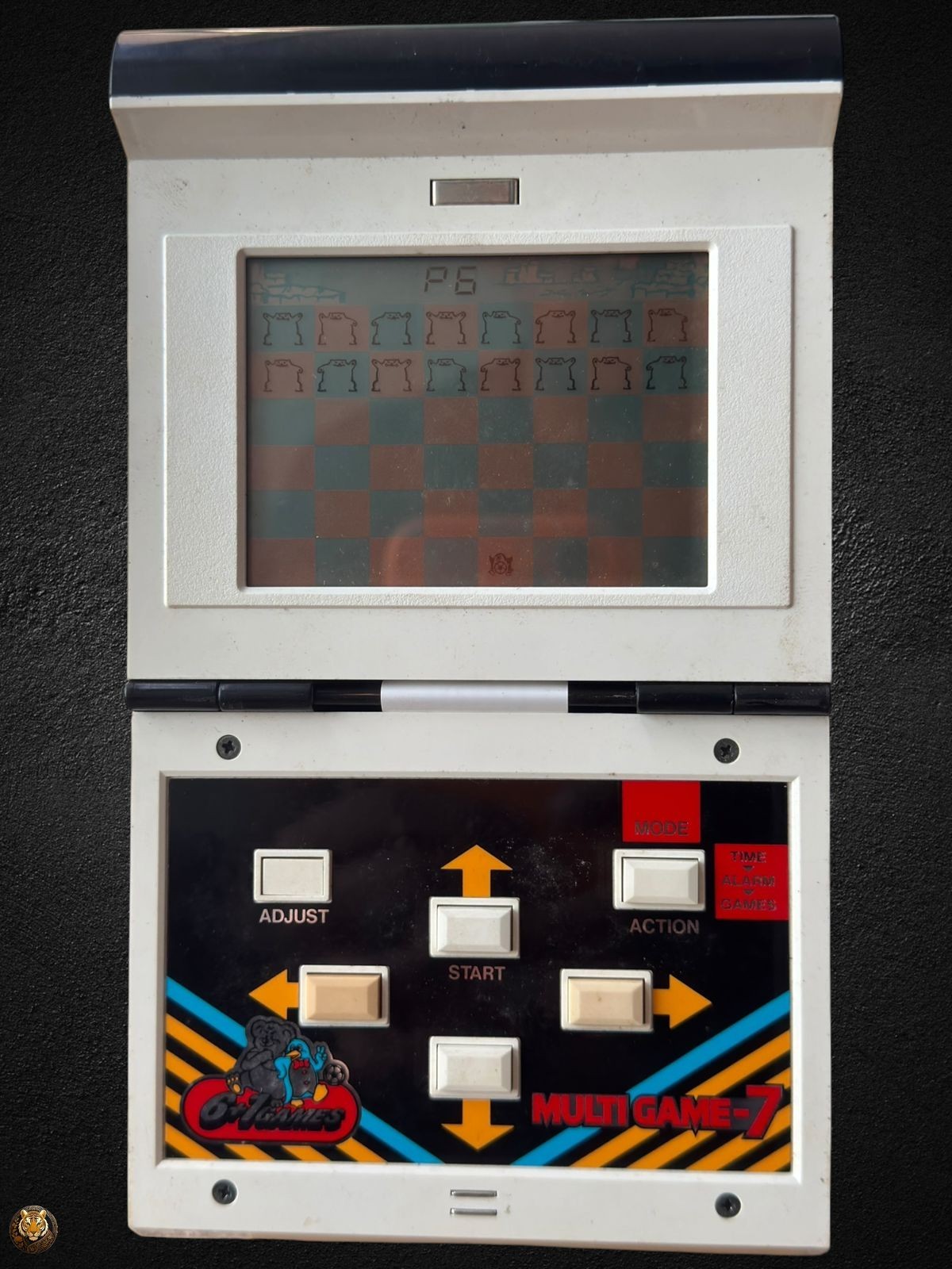 Rare Epoch Multi Game-7 Retro Handheld LCD 7-in-1 Game & Watch Style Working