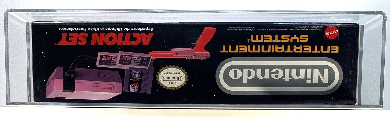 NES Nintendo Action Set Red Zapper System Console WATA VGA Grade 75+ Qualified