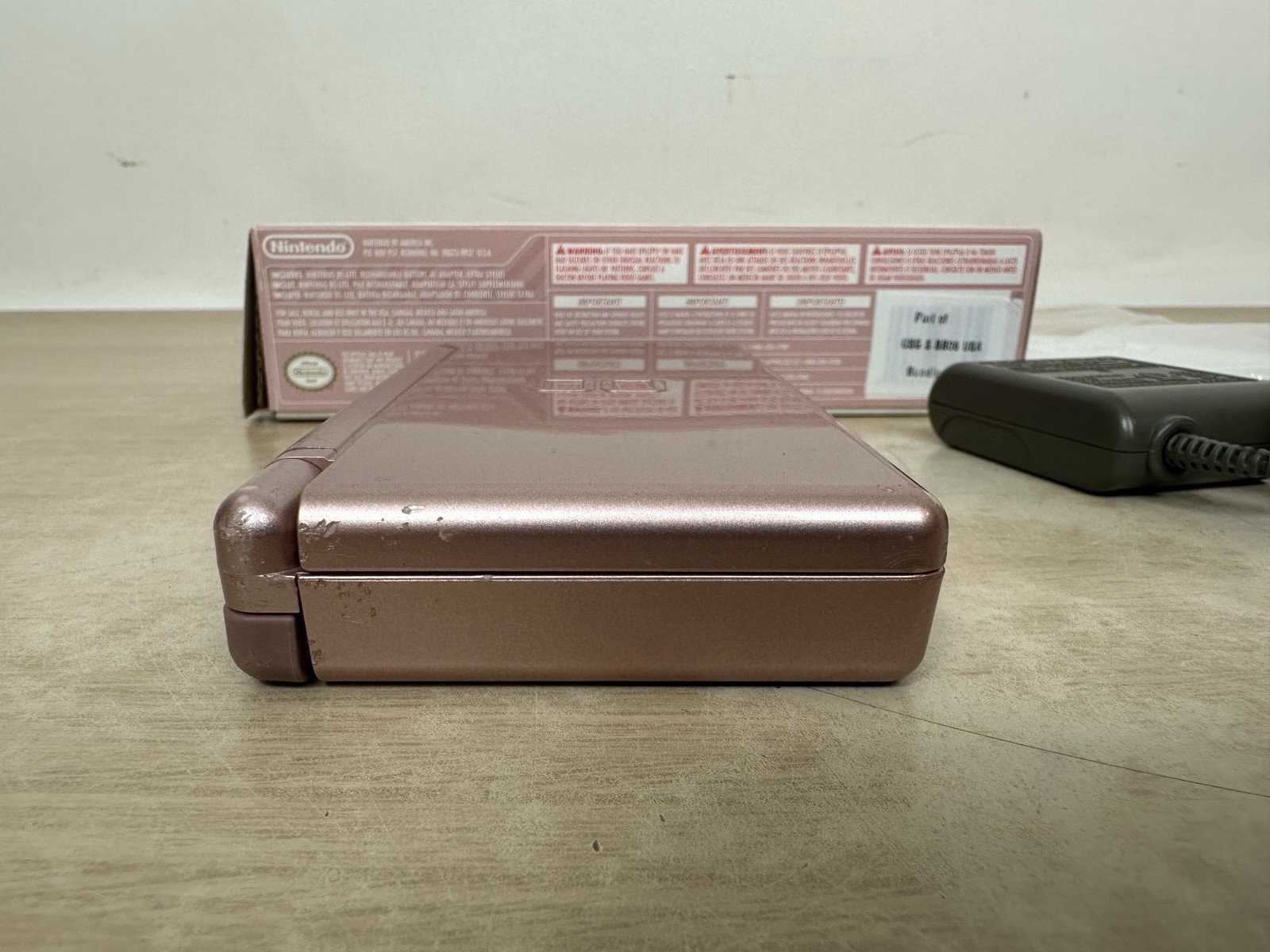 Nintendo DS Lite Metallic Rose Pink Handheld USG-001 Complete In Box CIB – WORKS