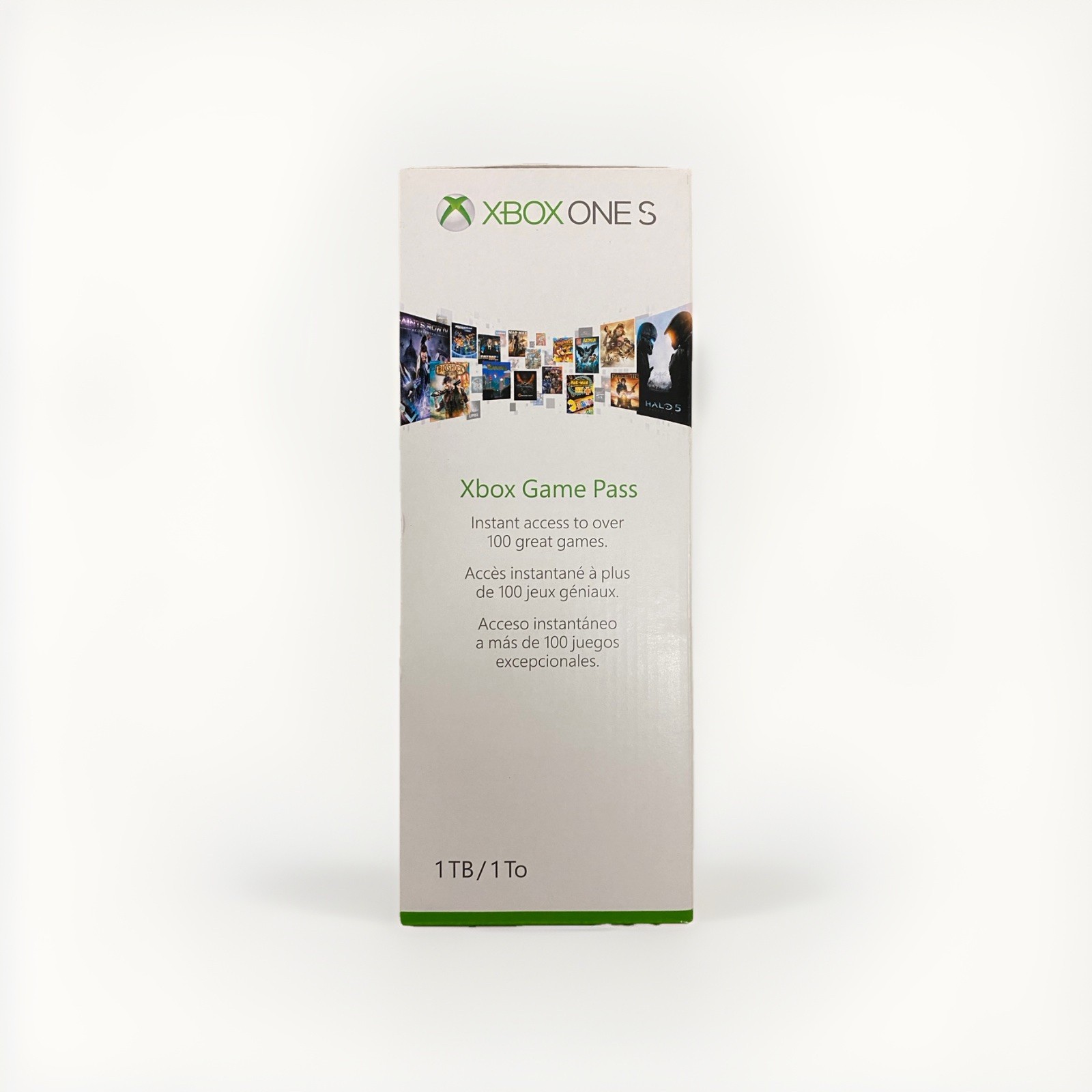 Microsoft Xbox One S 1TB White Home Console 4K UHD HDR Wi-Fi HDMI