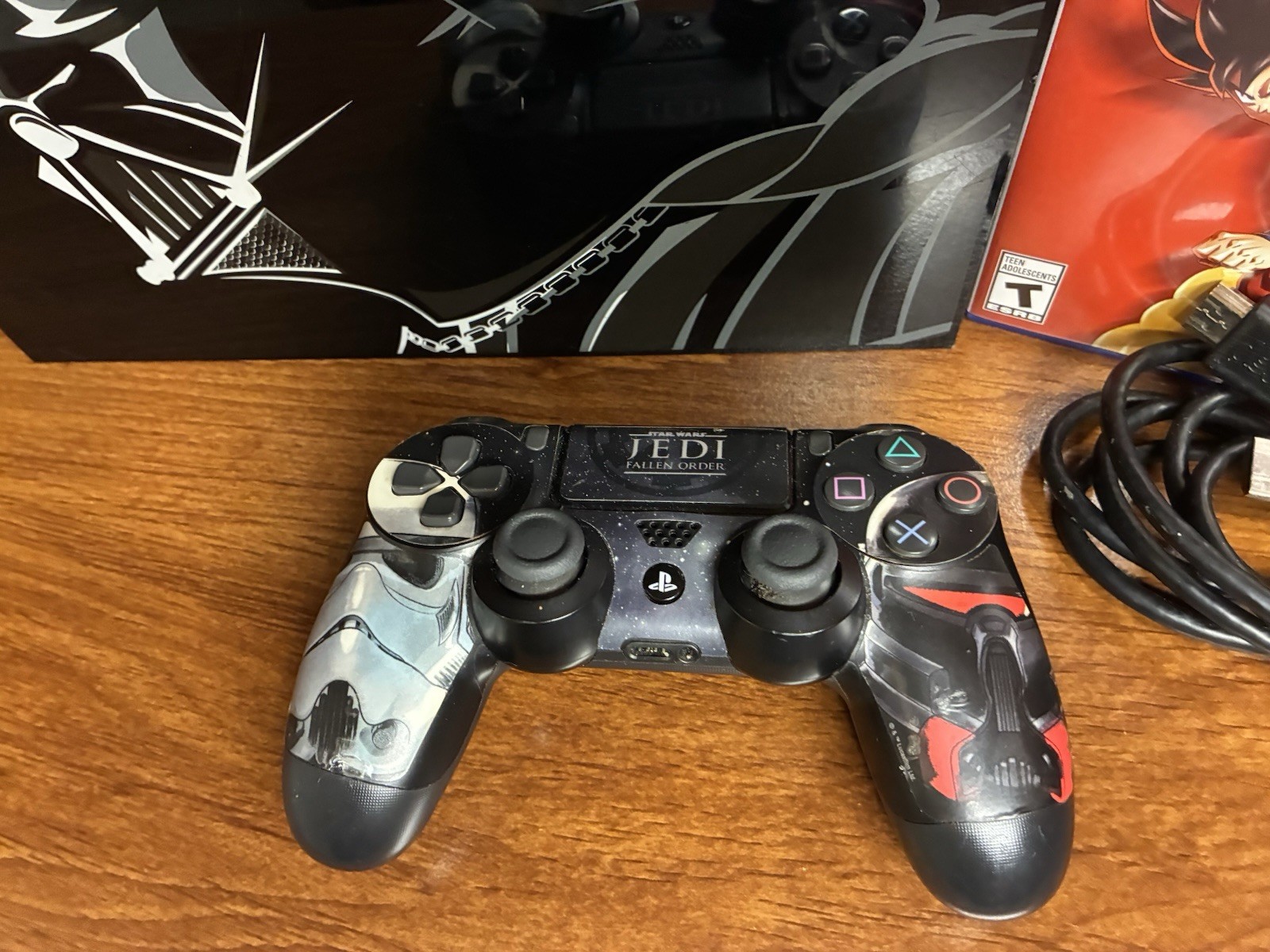 Sony PlayStation 4 Star Wars Darth Vader Console PS4 + Controller + Power + HDMI