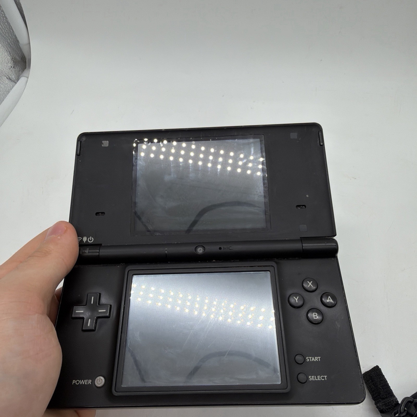 Matte Black Nintendo DSi Handheld Console charger