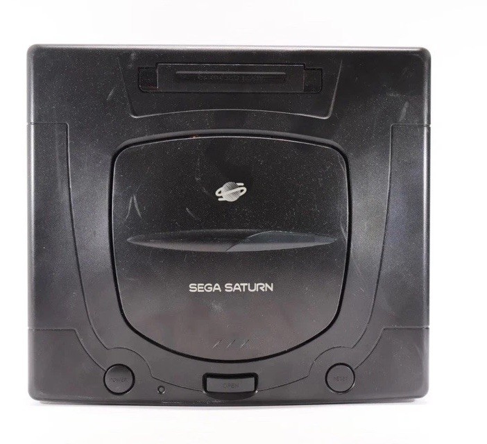 SEGA Saturn MK-8000A Black Console Only – Read