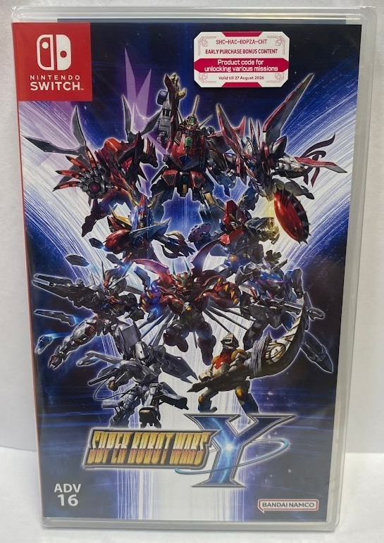 Super Robot Wars Y (Multi-Language) Switch New Game Special (2025 Turn-based)