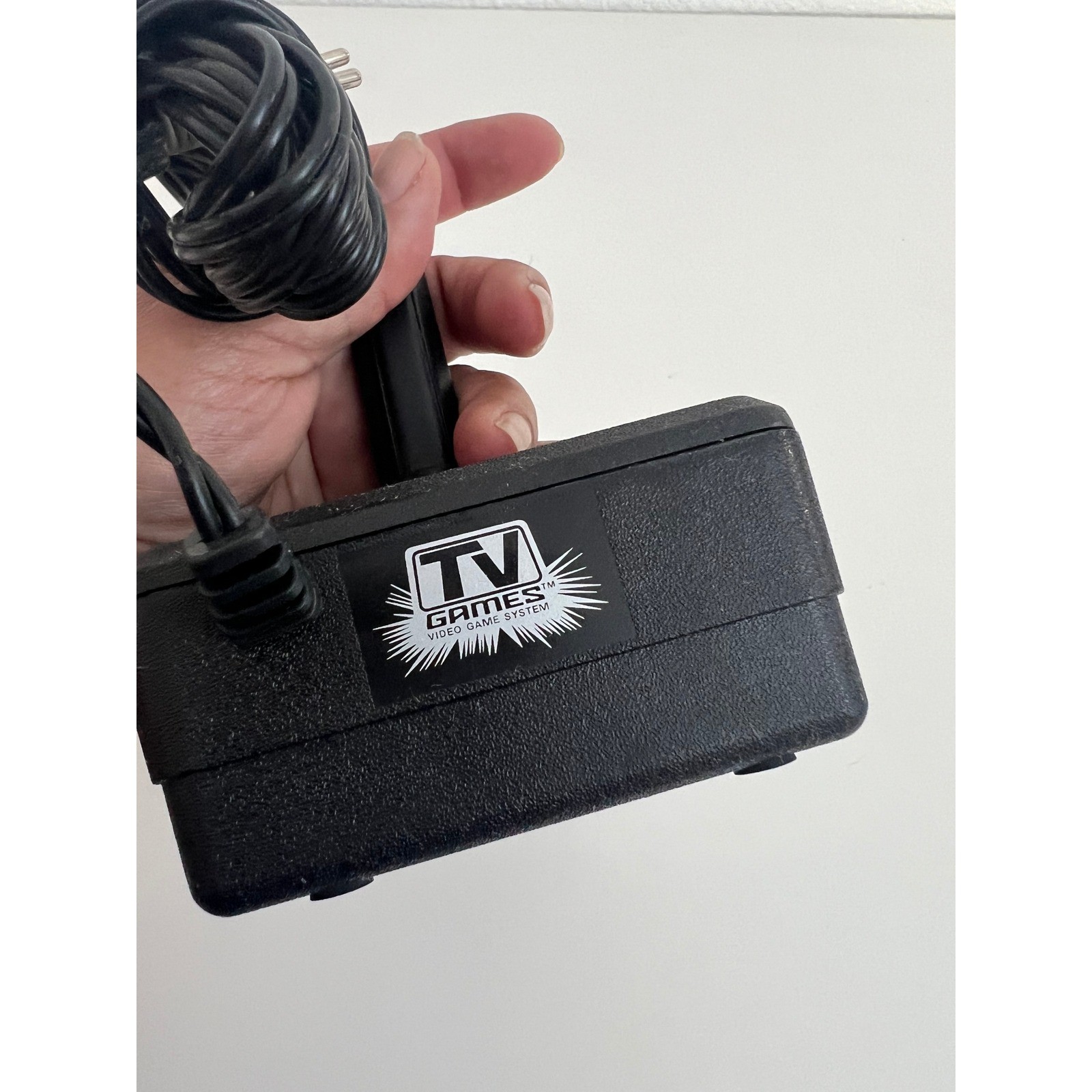 Atari TV Games Plug and Play Joystick Video Game System Jakks Pacific 2002 Black
