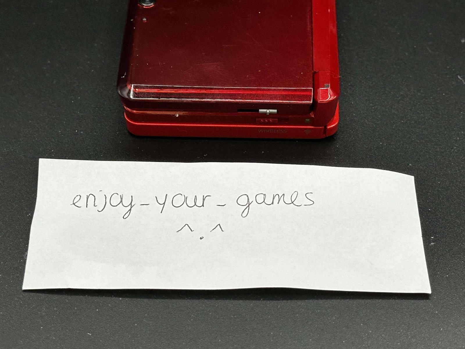 Nintendo 3DS Red Model | English | Charger | US Seller – SHIP IN 1-DAY