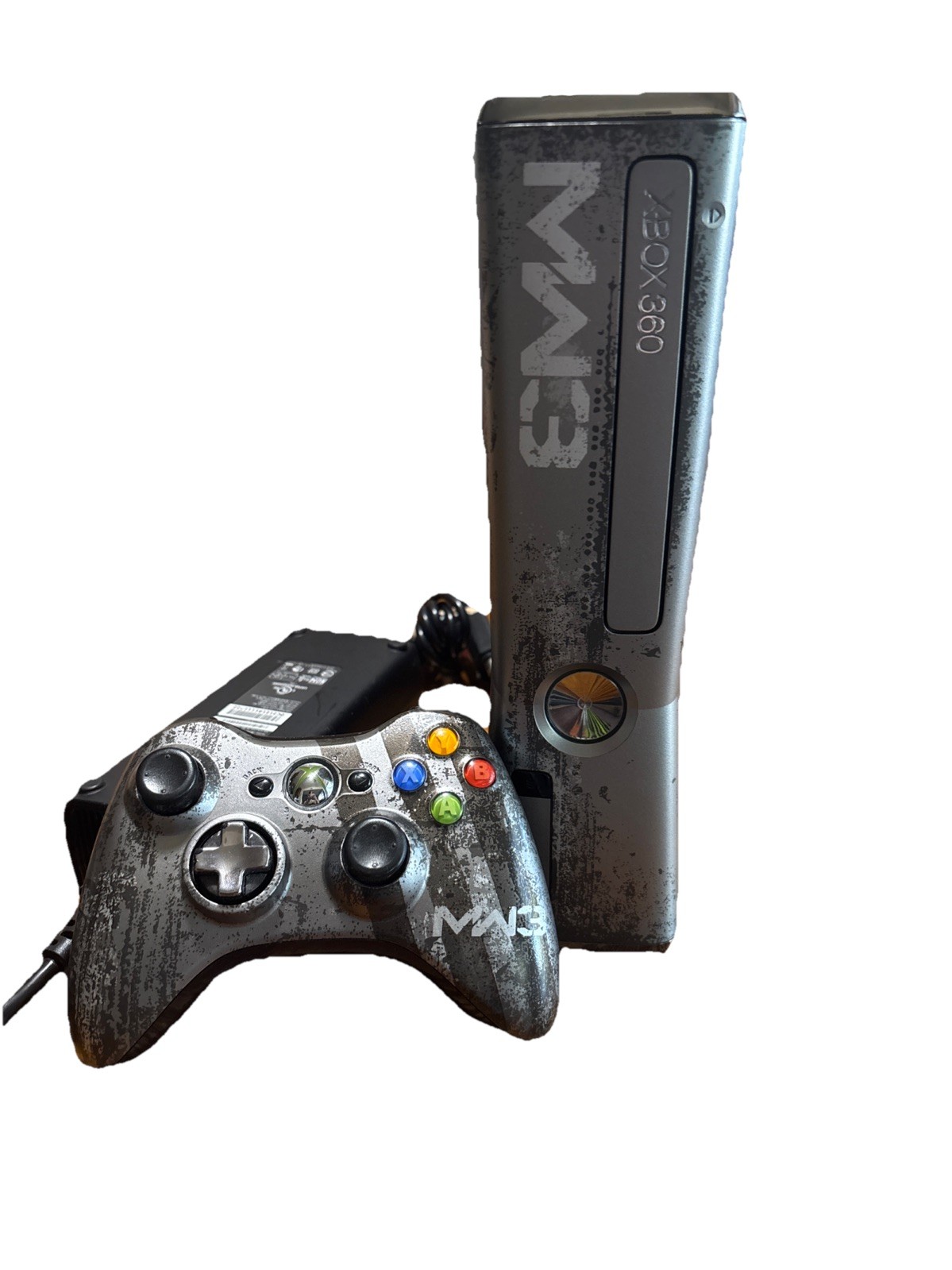 Microsoft Xbox 360 S Modern Warfare 3 MW3 Edition Console W/controller Tested