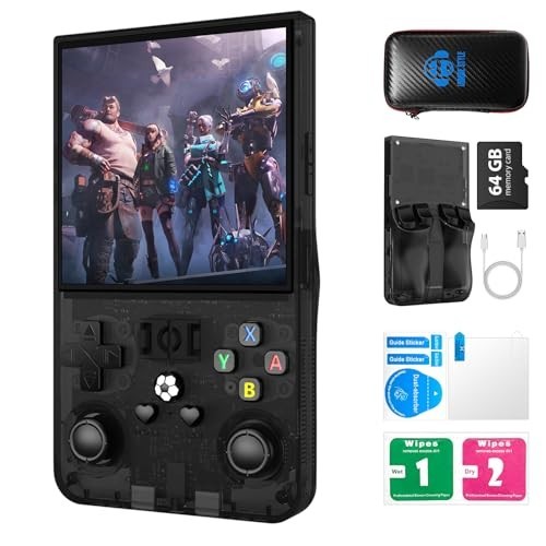 Retro Handheld Gaming Console – 4″ IPS HD Screen, 18,000+ Games, 4000mAh Battery