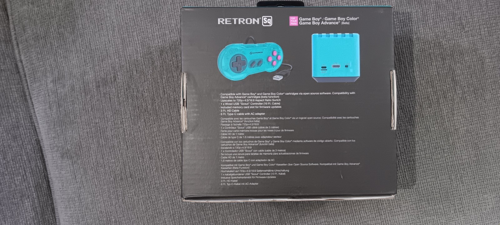 Hyperkin Retron Sq HD Gaming Console Game Boy, Game Boy Color and Advance Games
