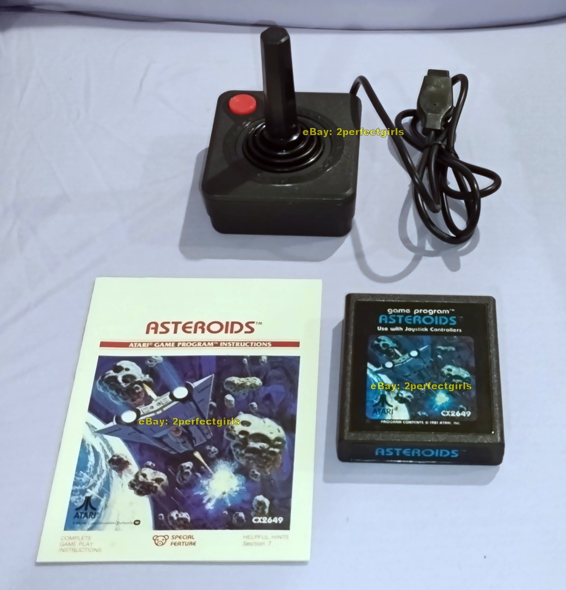 Atari Jr 2600 Rainbow Console CIB w/ALL ORIG Inserts 1987 NM+ HTF TESTED
