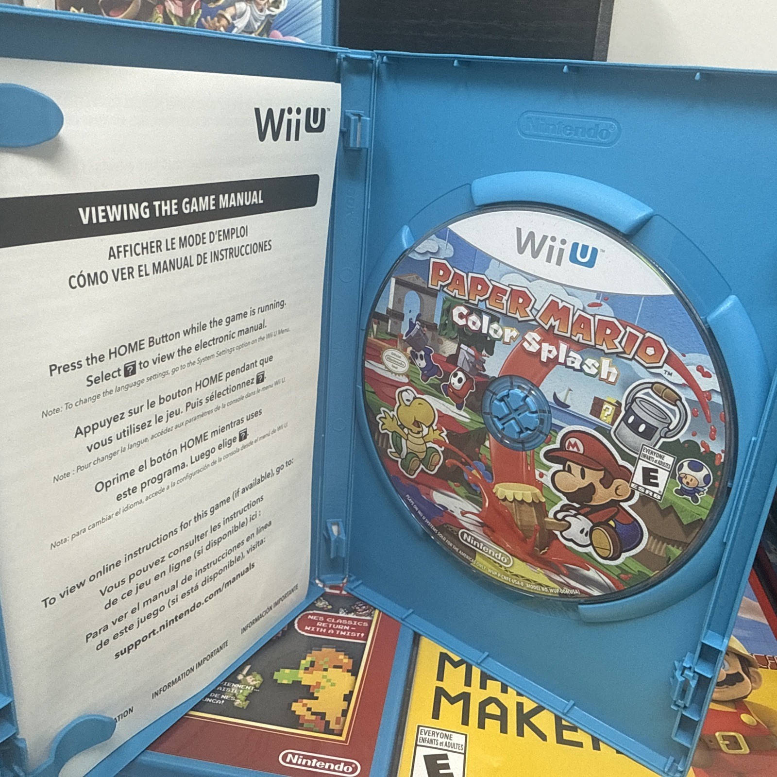 Nintendo Wii U Bundle With 11 Games Tested And Working