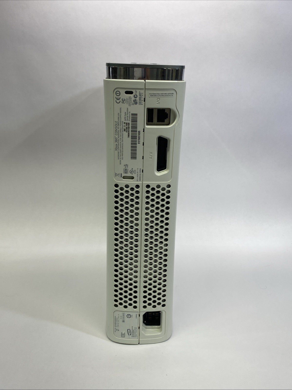 2007 Xbox 360 Console 912150374505 NOT WORKING PARTS ONLY