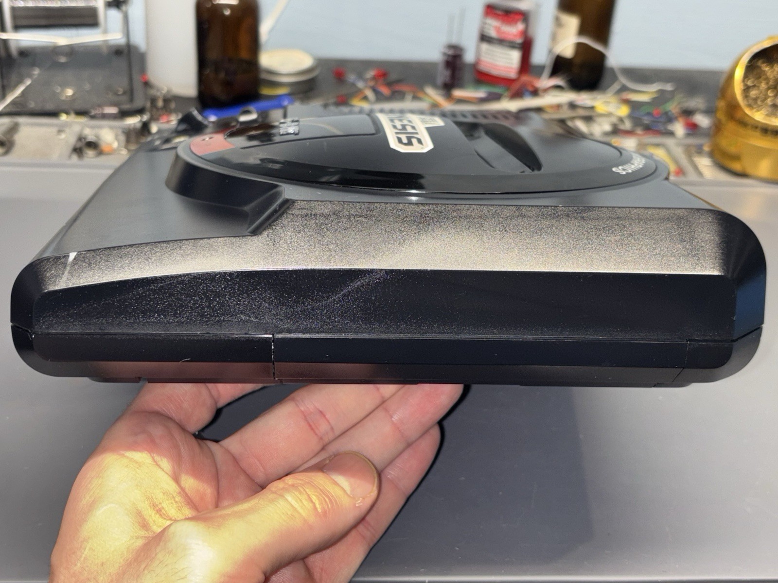 Ultimate Sega Genesis 3BP Triple Bypass RGB Headphone Restoration Recapped