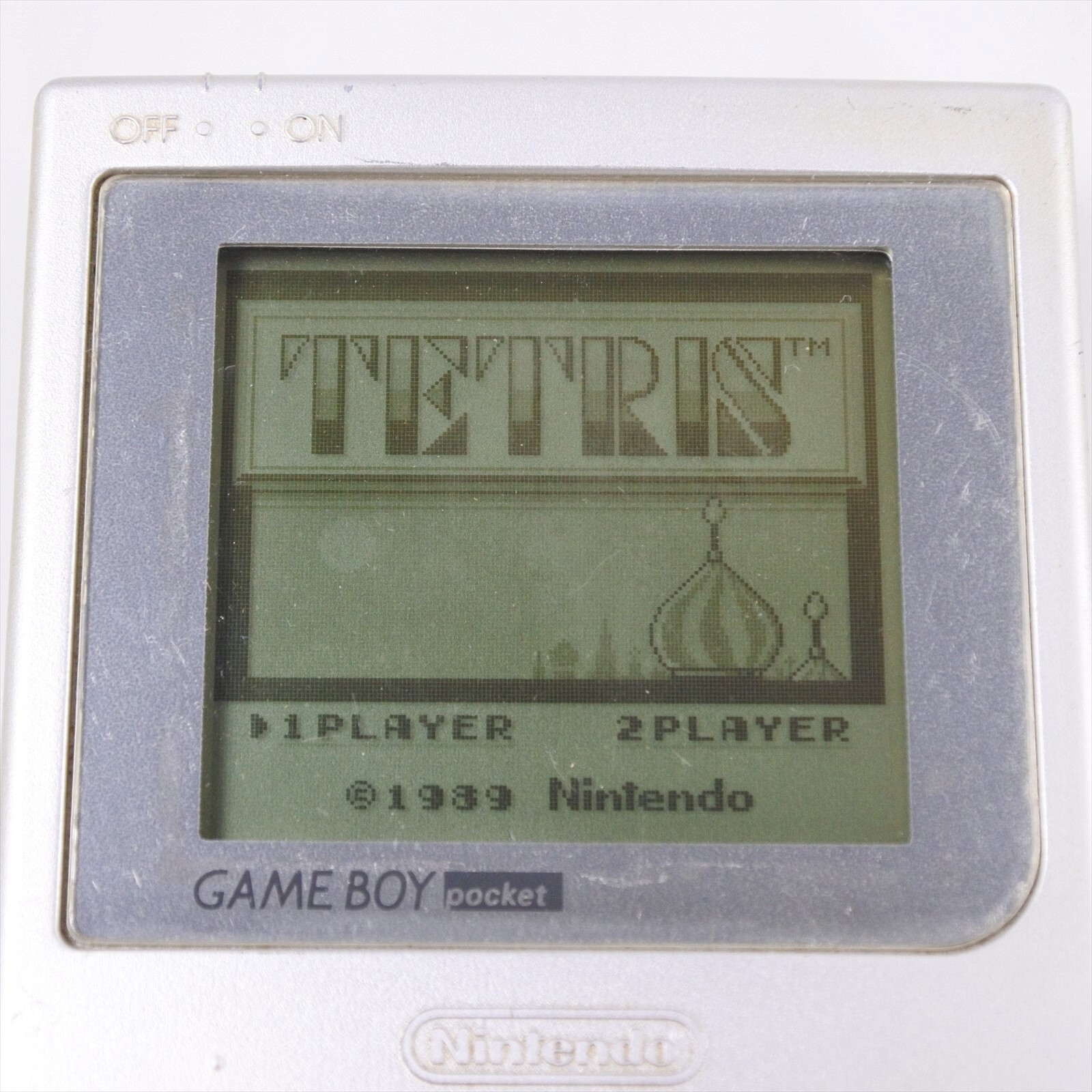 Gameboy Pocket Console SILVER MGB-001 made in CHINA Nintendo MH10368198 gb