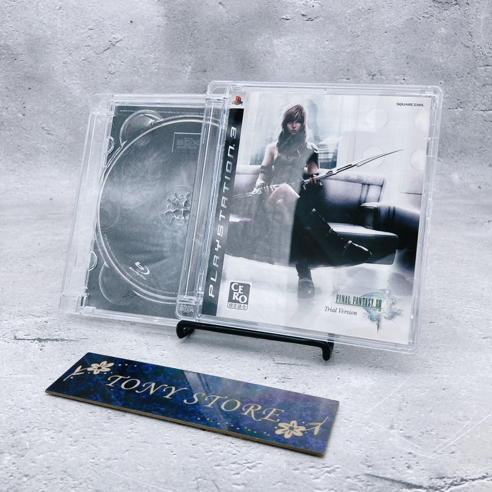 PS3 Playstation 3 Final Fantasy VII Advent Children Cloud Black XIII Trial Set