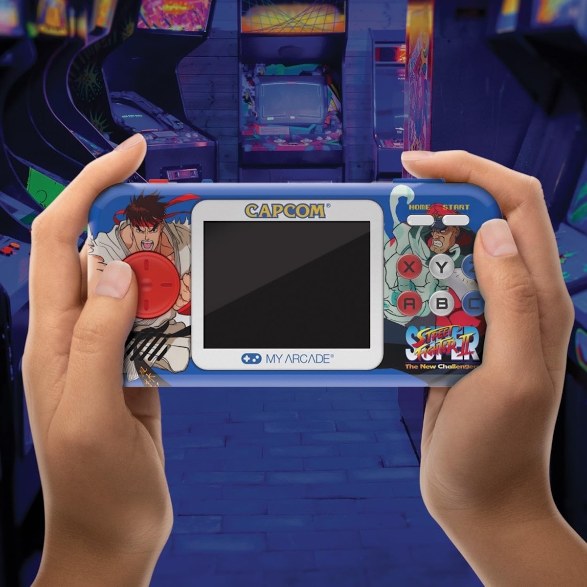 My Arcade Super Street Fighter II Pocket Player Bundle & Sports Pixel Pocket Pro