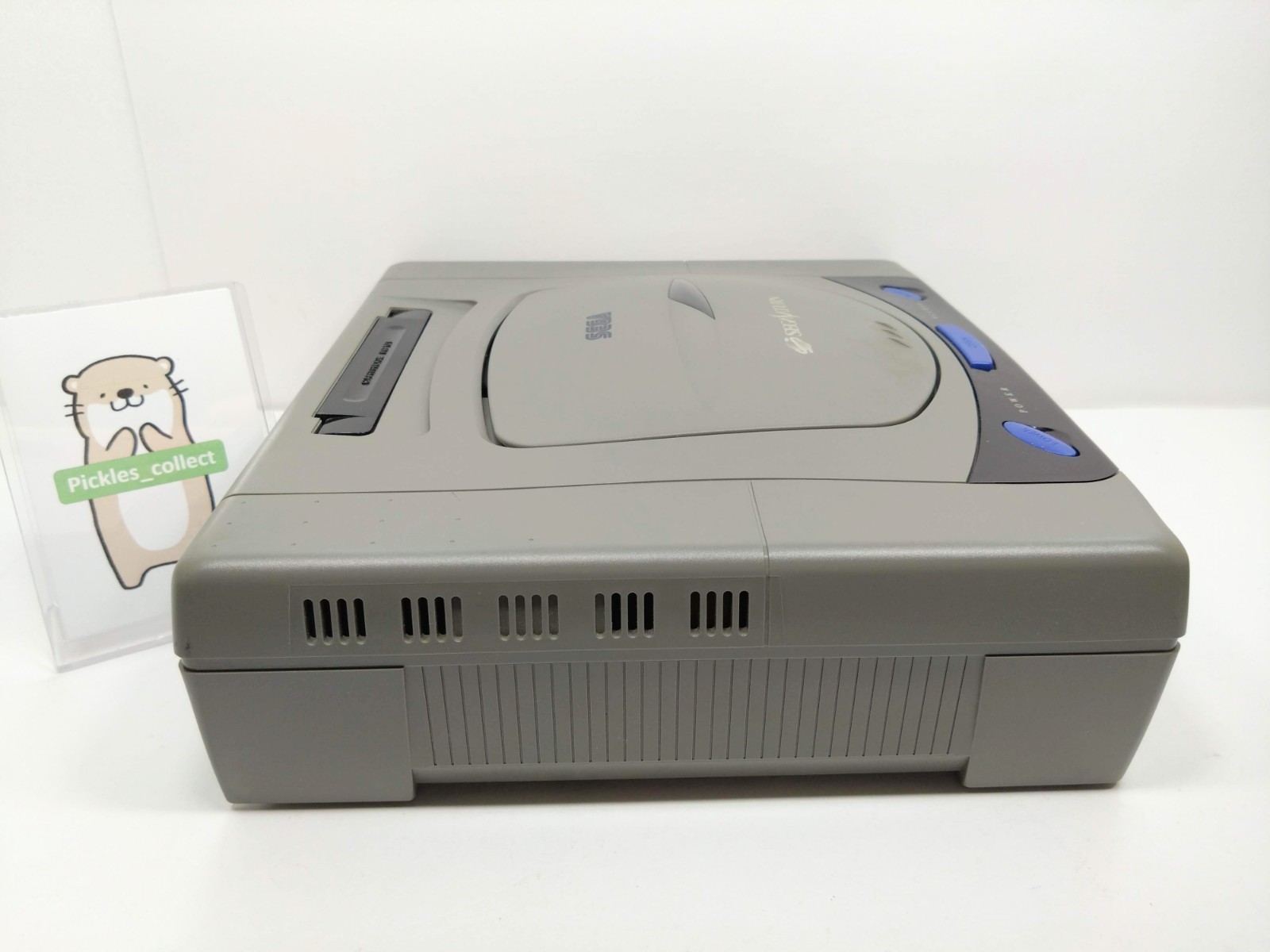 Sega Saturn Glay HST-3210 w/2 controlles Language Japanese Model Tested 0526E