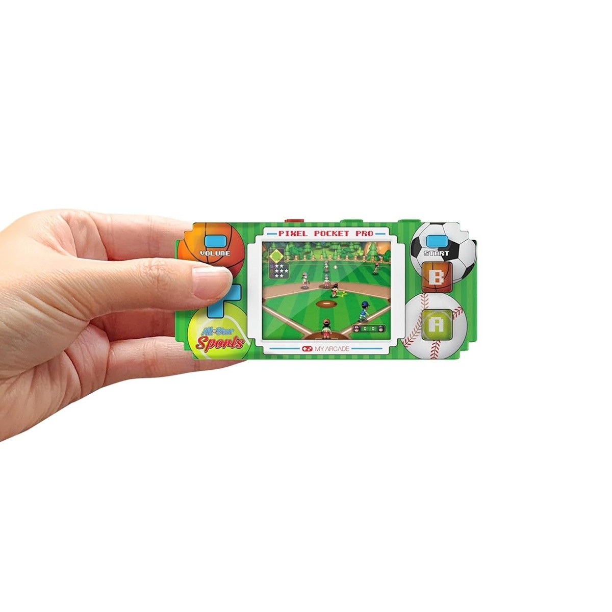 My Arcade Super Street Fighter II Pocket Player Bundle & Sports Pixel Pocket Pro