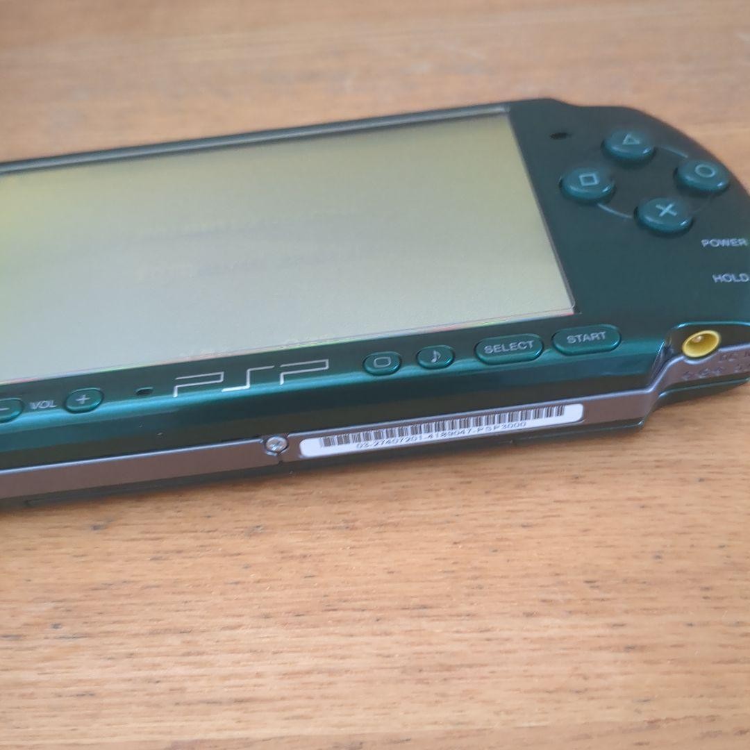 Sony PSP-3000 Spirited Green Console Tested Working Region Free Handheld