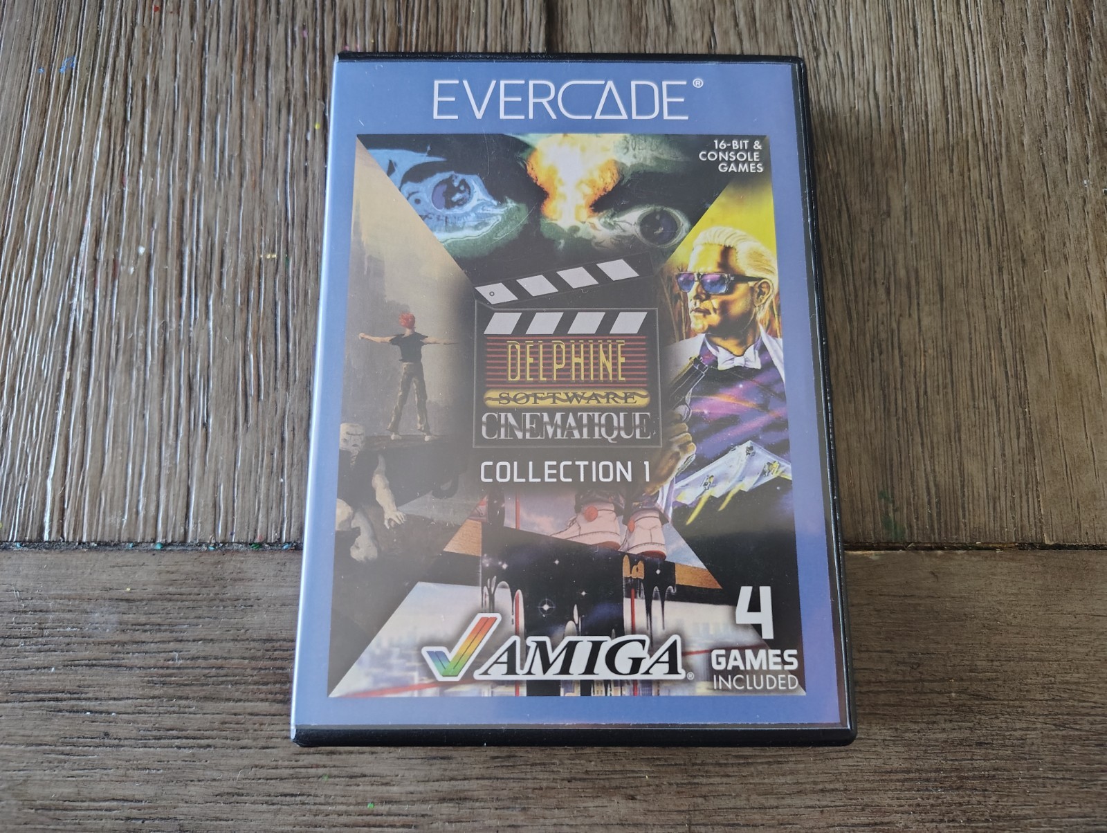 Evercade Delphine Software Collection 1 Amiga Multi-Game Cartridge #04 PEGI