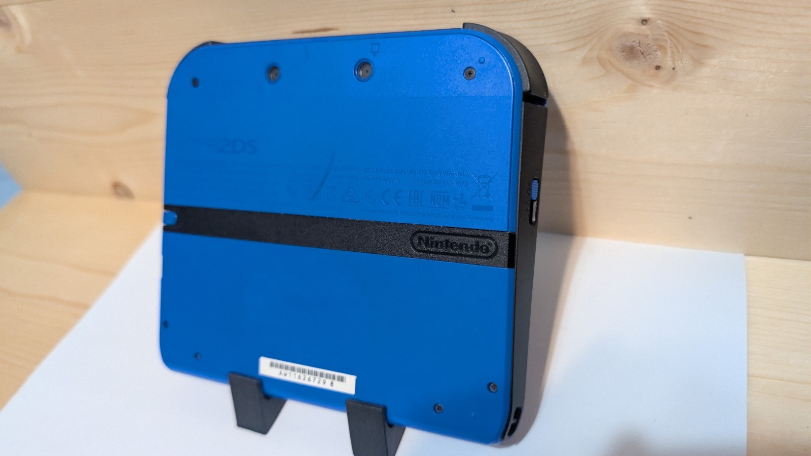 Nintendo 2DS Blue/Black US Version W/Cable *Tested*