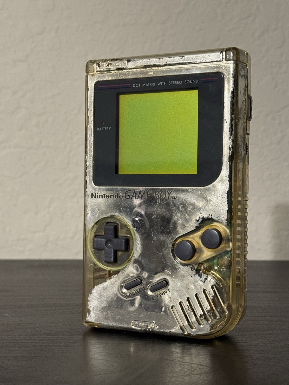 Rare Promo Silver Nintendo Game Boy Handheld System DMG-01