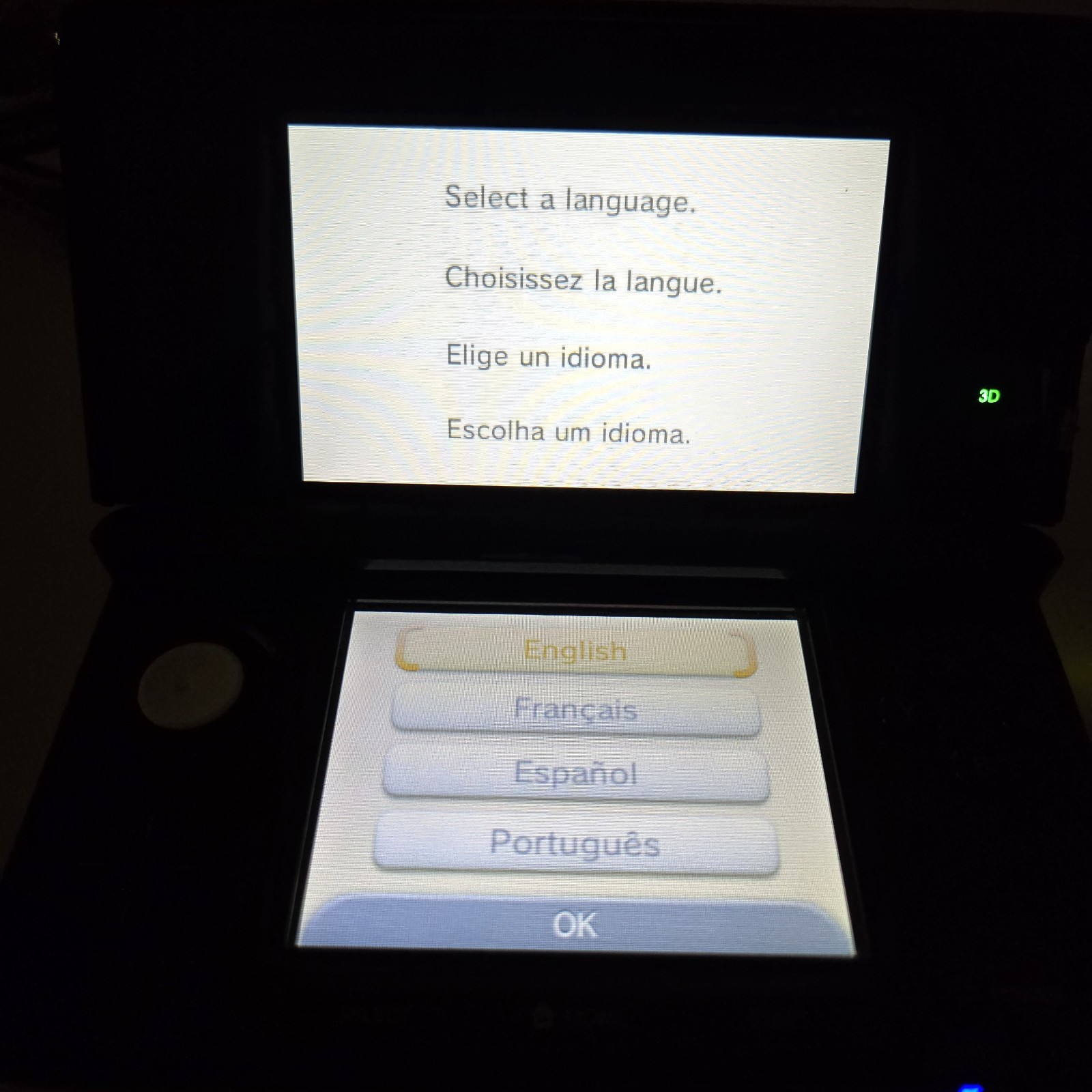 Nintendo 3DS Black U.S Tested OEM Charger Handheld System – Black