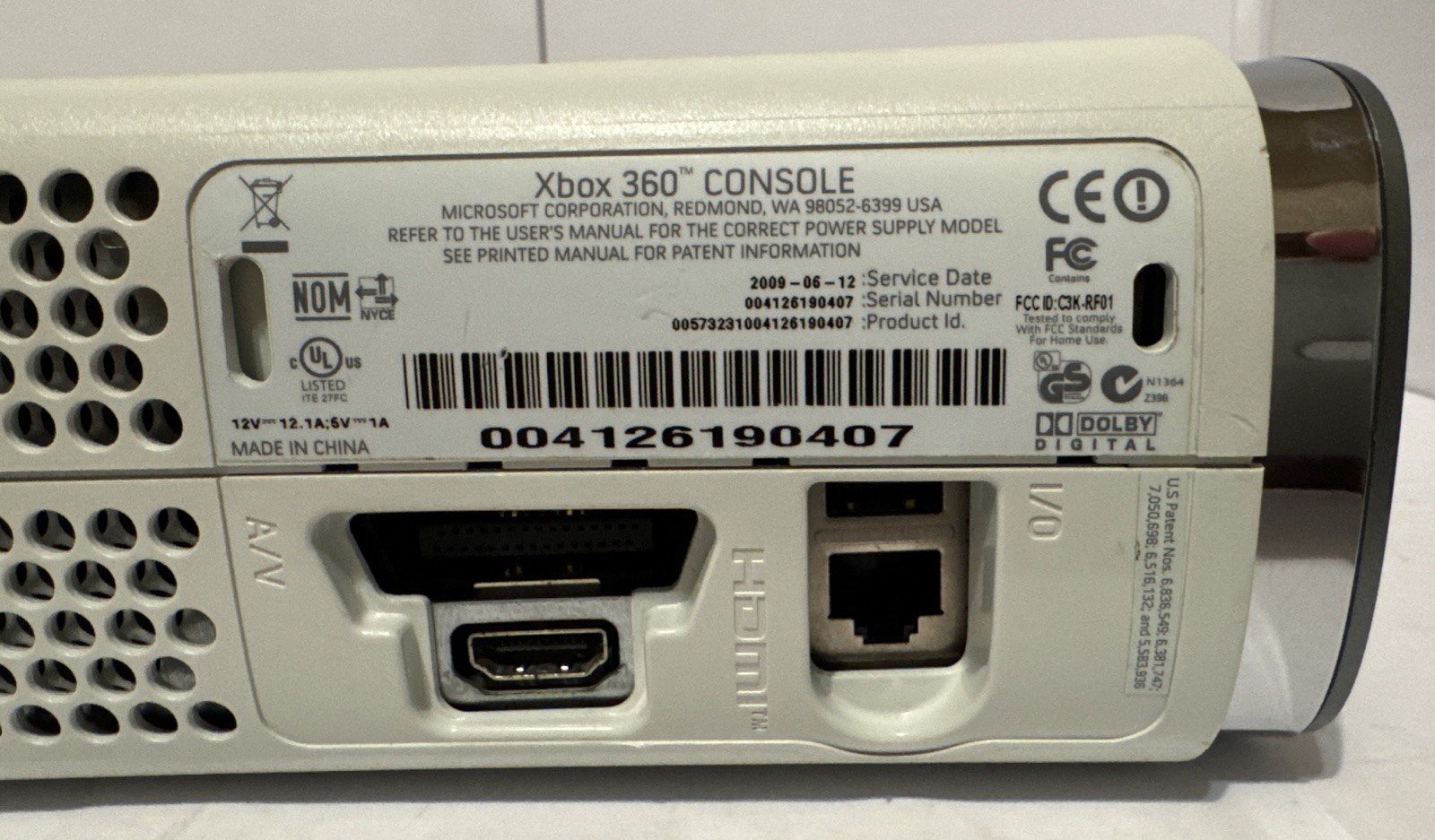 Xbox 360 Metallic Gray w Chrome Console 20GB Serviced w Warranty Clean Read 👀