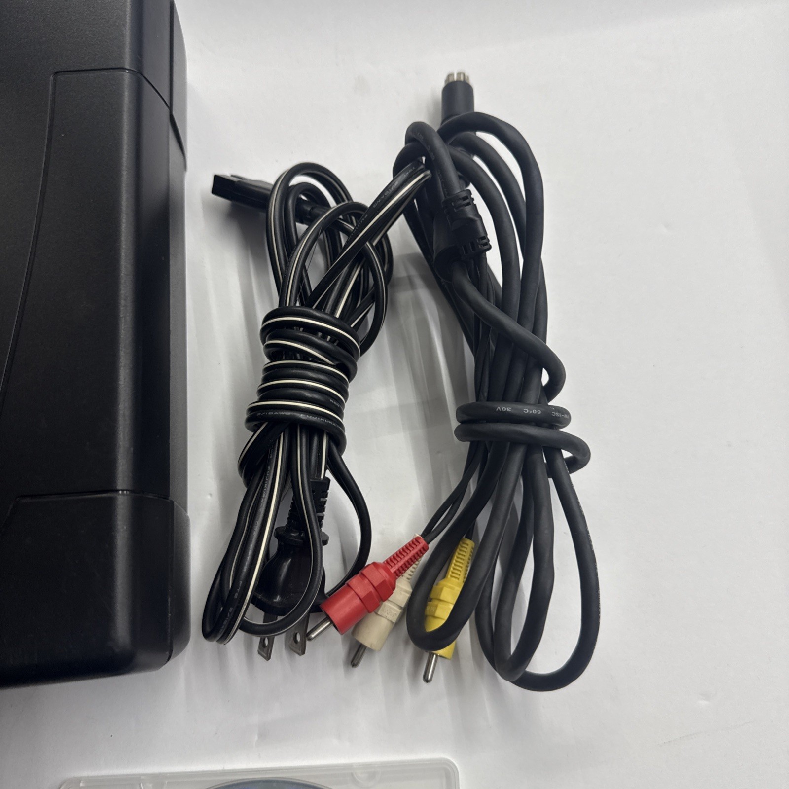Saturn – SEGA Saturn Black Console Complete W/ Controller Tested #2945
