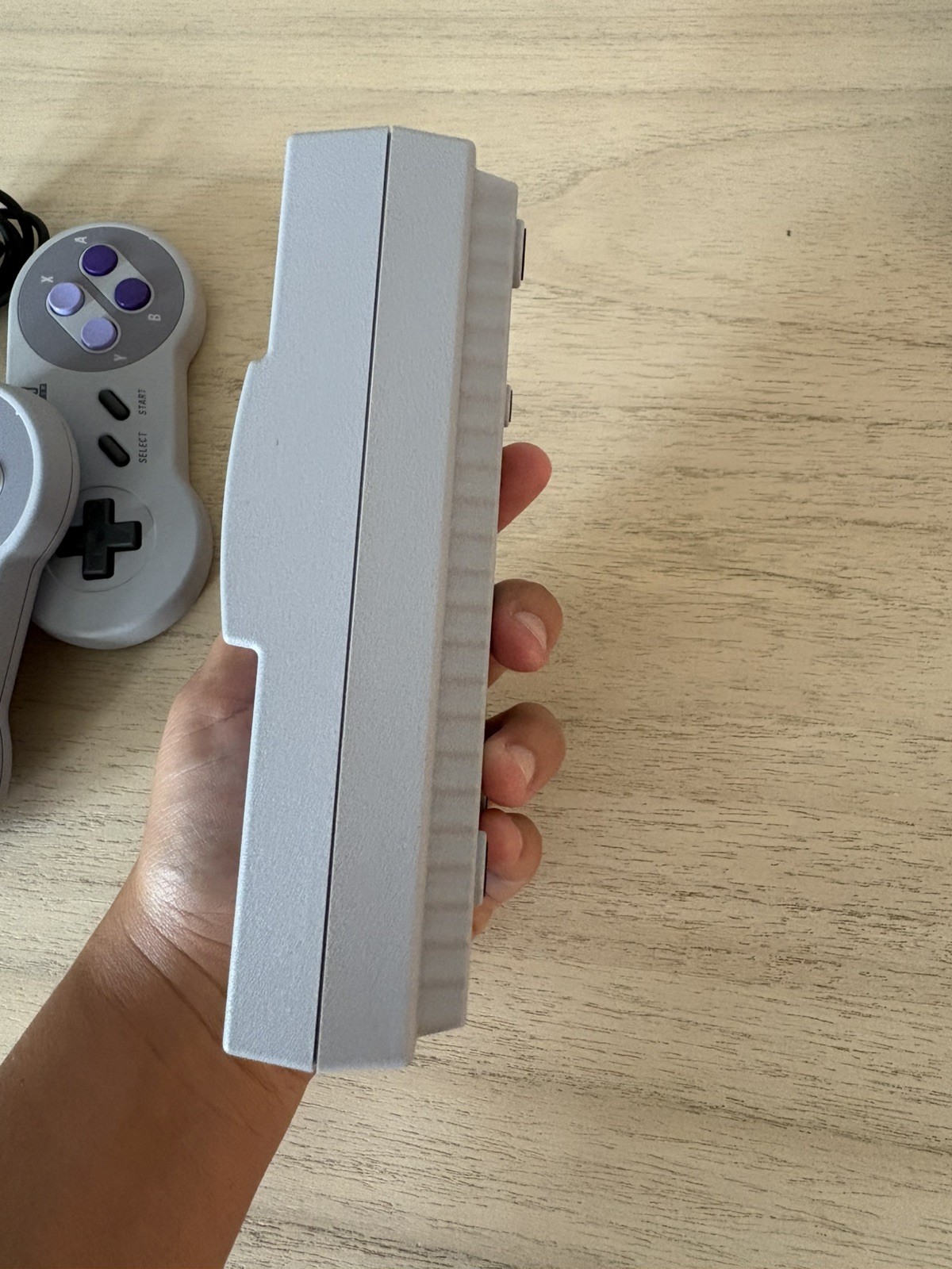 Nintendo Super Nintendo SNES Classic Mini Console OEM & Two Controllers Only