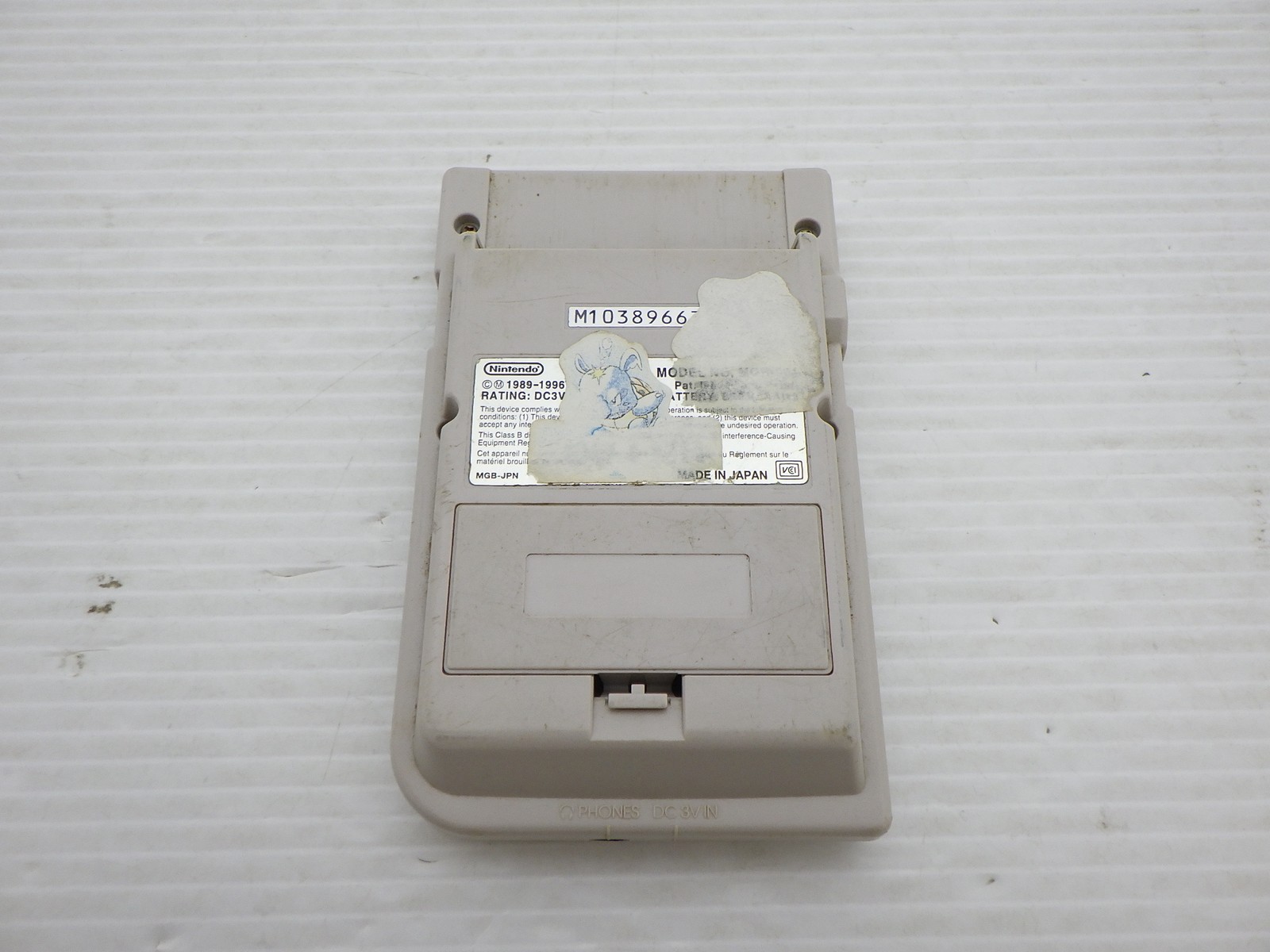 AS IS-Game Boy Pocket Console (MGB 001 / Gray) GameBoy JP GAME. 9000025537902