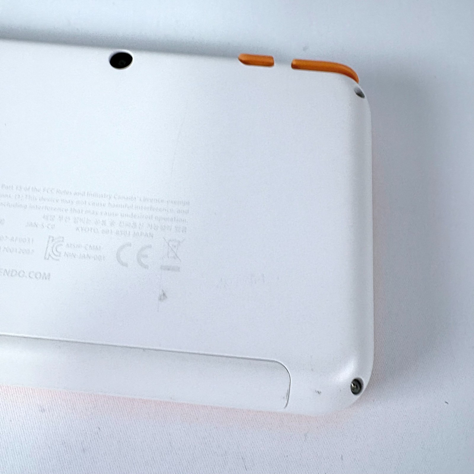 new Nintendo 2DS XL LL Console White Orange NTSC-J Japan Console