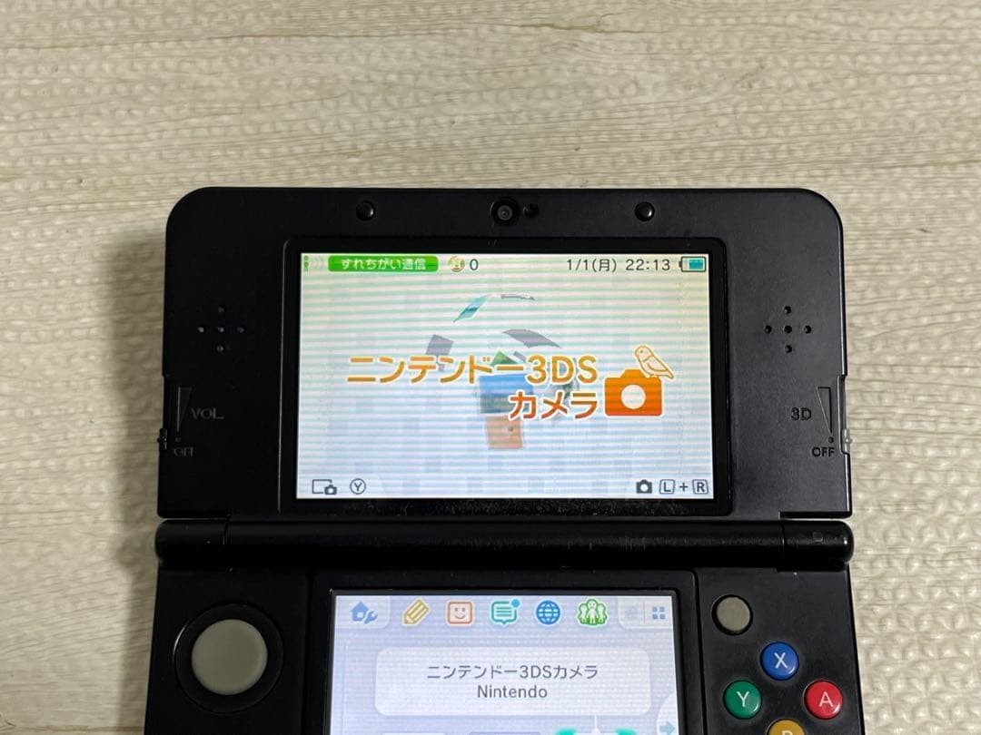 Japanese New Nintendo 3DS black without inner box KTR-001