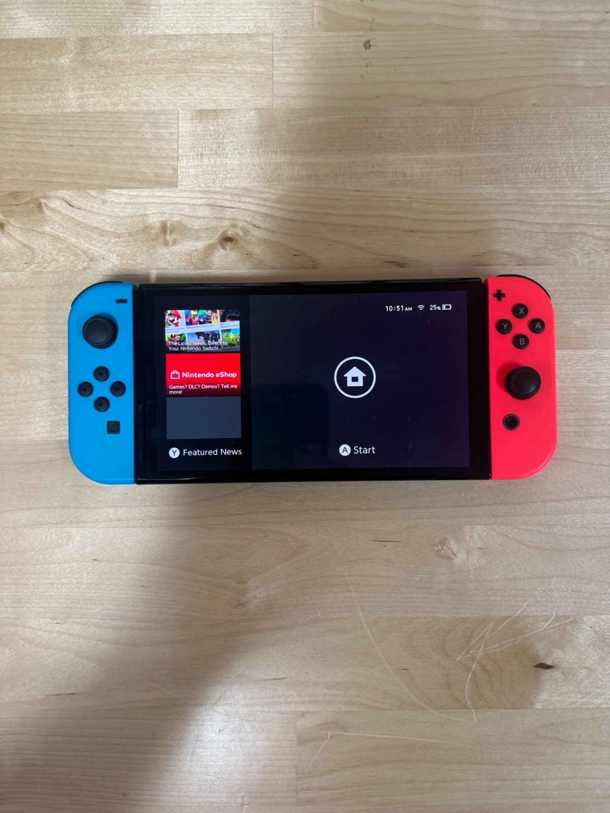 Nintendo Switch OLED Model HEG-001 Handheld Console – 64GB – Black/Neon Red/Neon