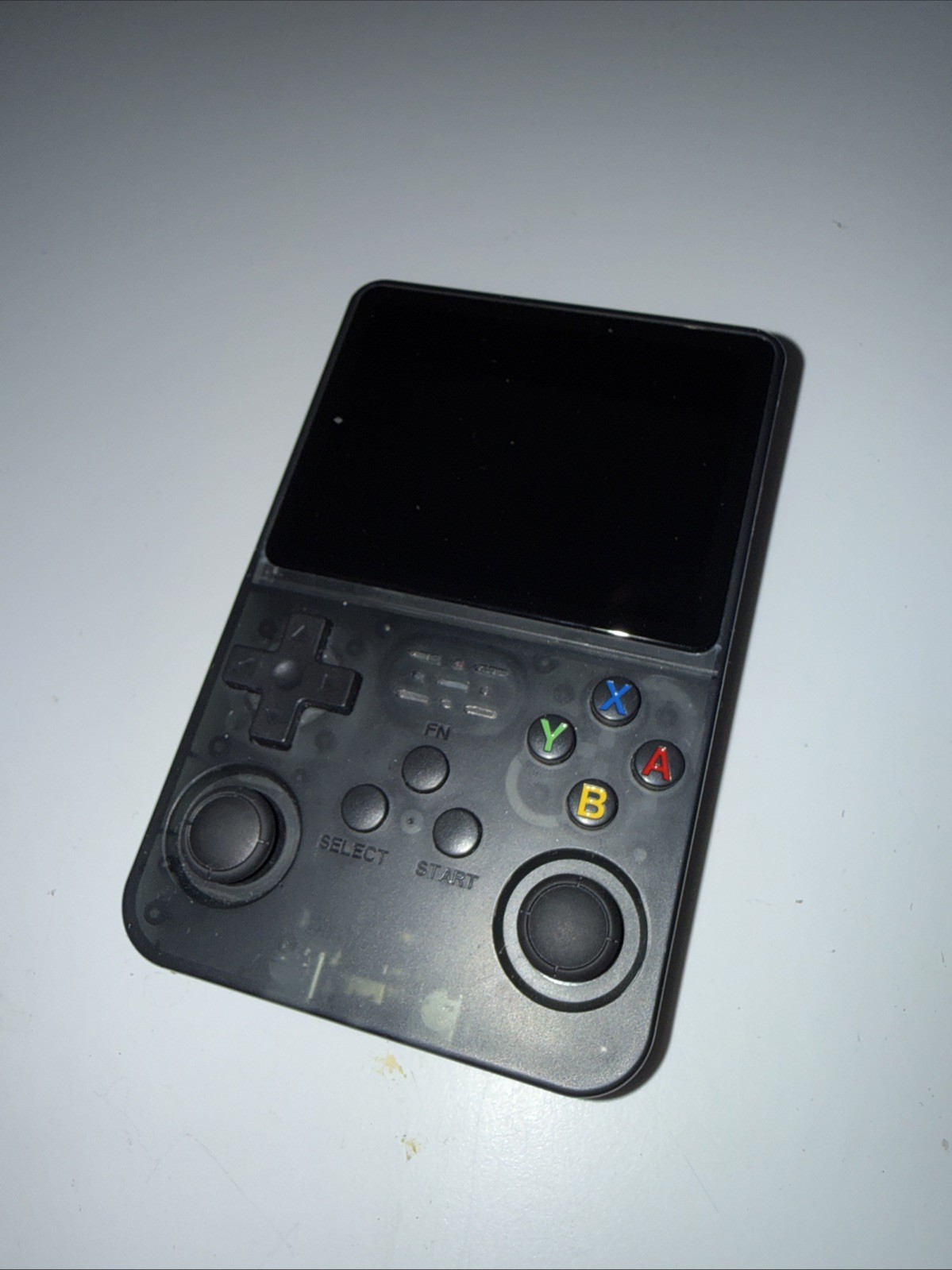 R36S Handheld Video Game Console Emulator Black