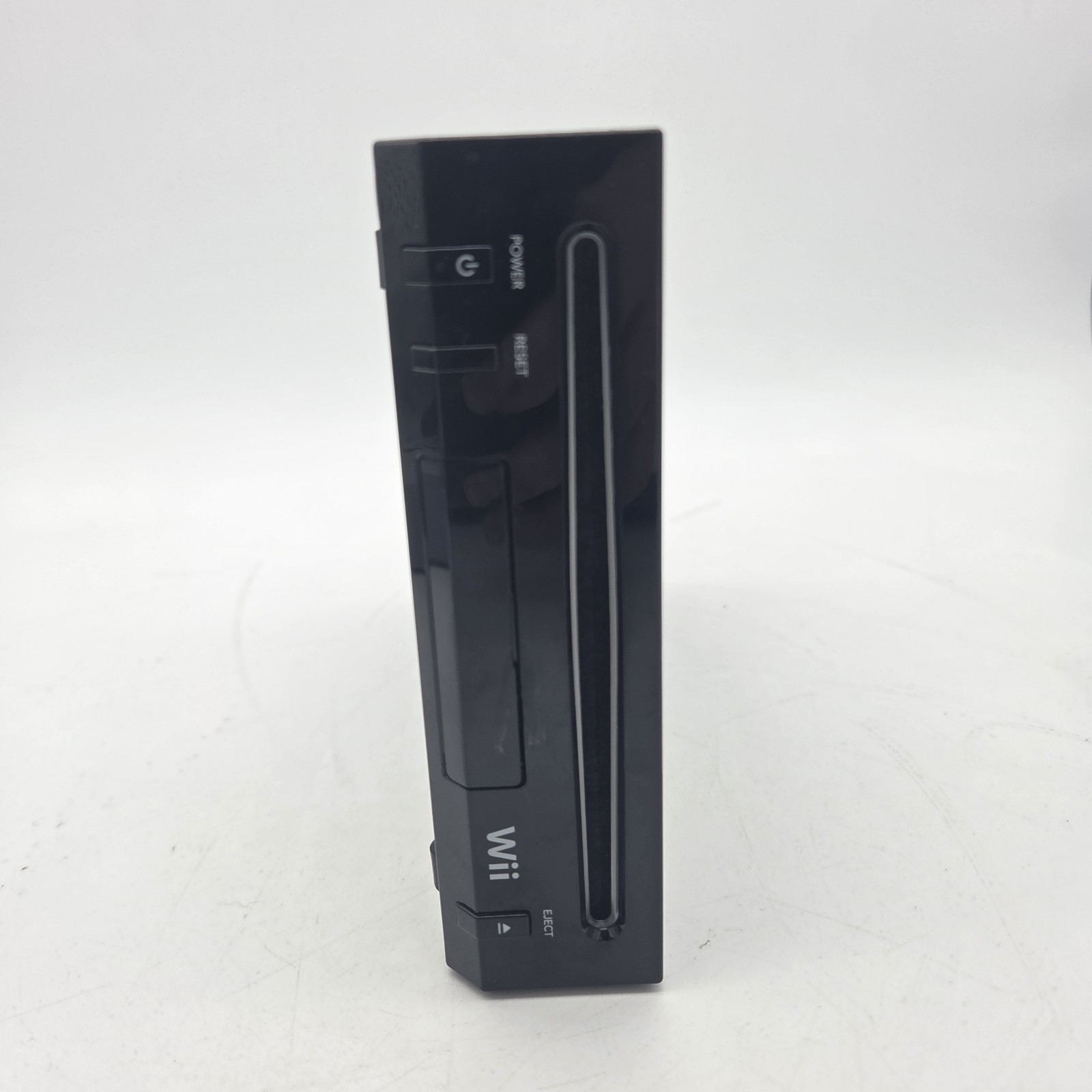 Nintendo Wii Console Bundle Tested Works RVL-101 Black Cables & Controller